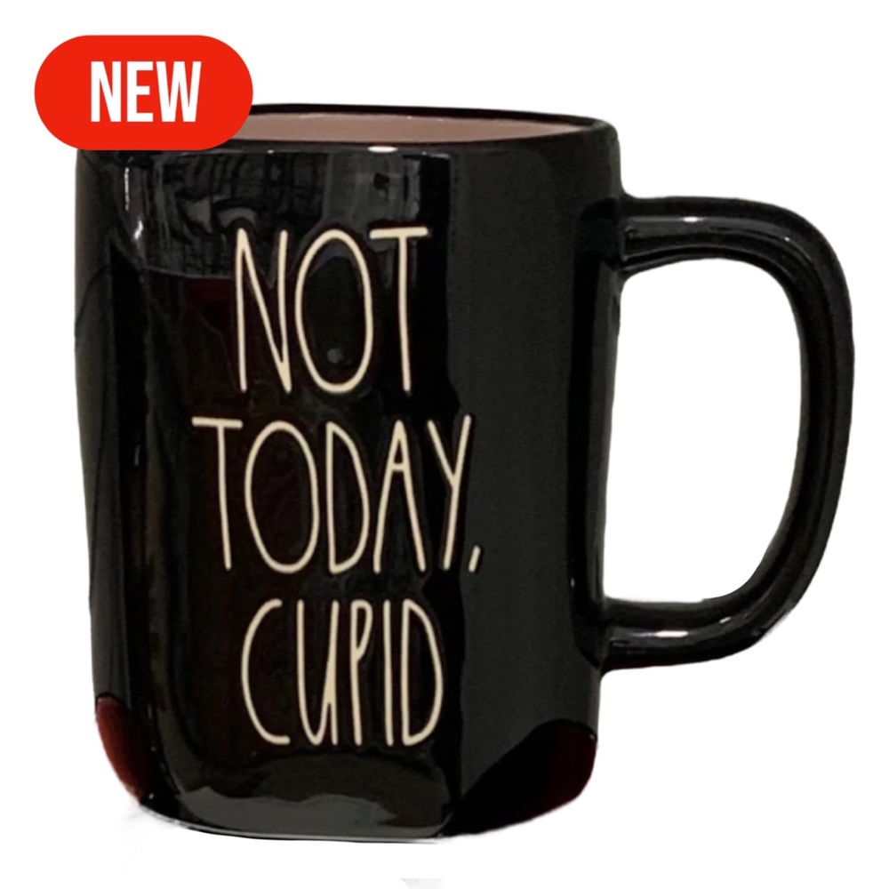 Rae Dunn Not today Cupid mug